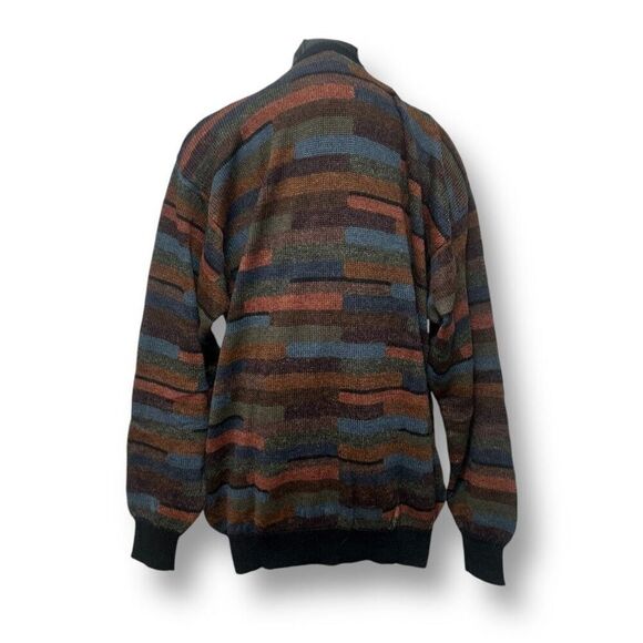 Peru Unlimited M Alpaca Wool Sweater Multicolor Pullover Soft Knit Retro NWT - Picture 3 of 8